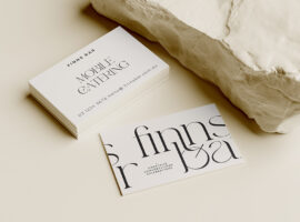 Finns Bar Business Cards